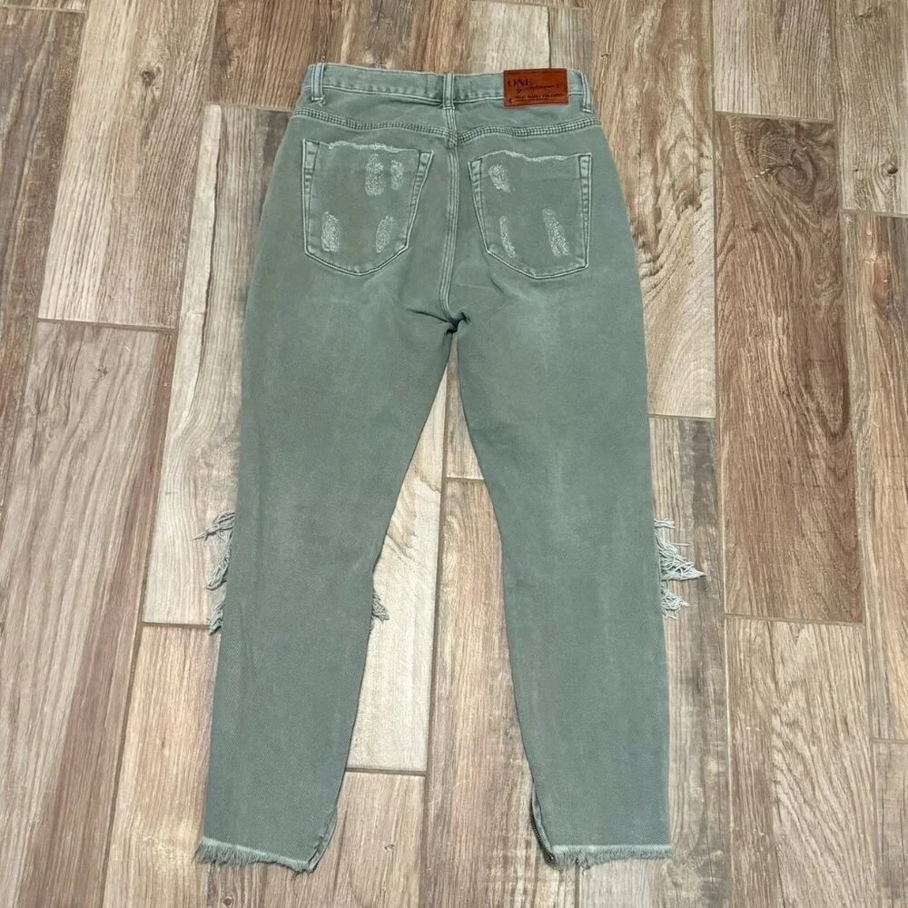 One X One Teaspoon Freebird High WaistRigid Skinny Jeans